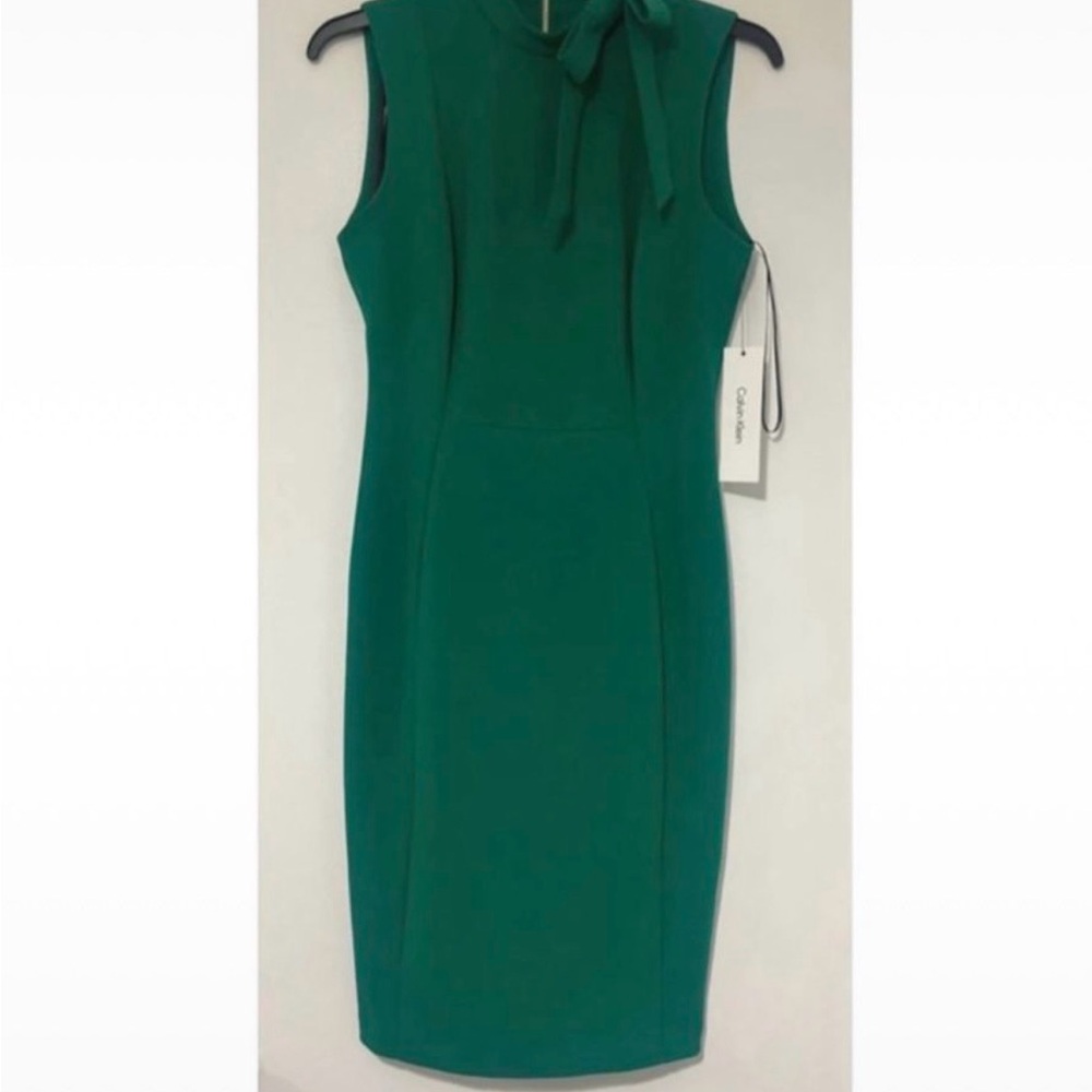 Calvin Klein Teal Midi Dress